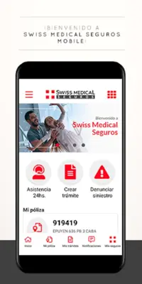 Swiss Medical Seguros android App screenshot 1